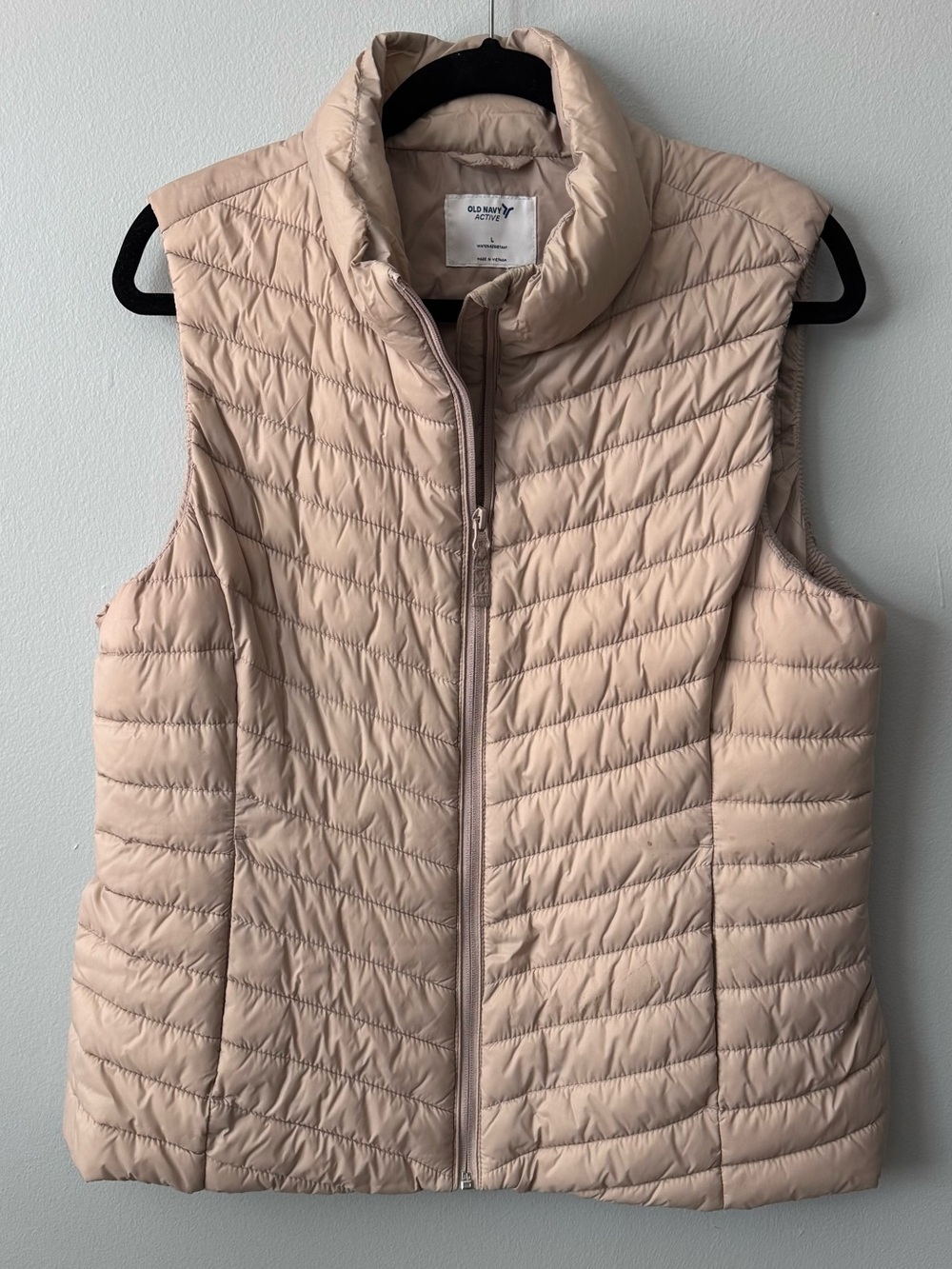 Old Navy Quilted Channel Lightweight Puffer Vest - Blush